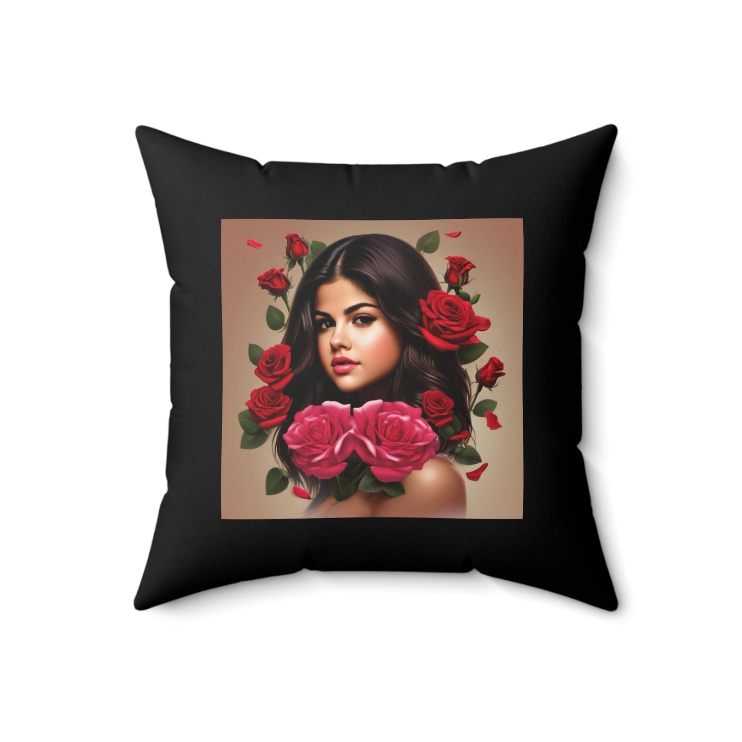 Women Spun Polyester Square Pillow
