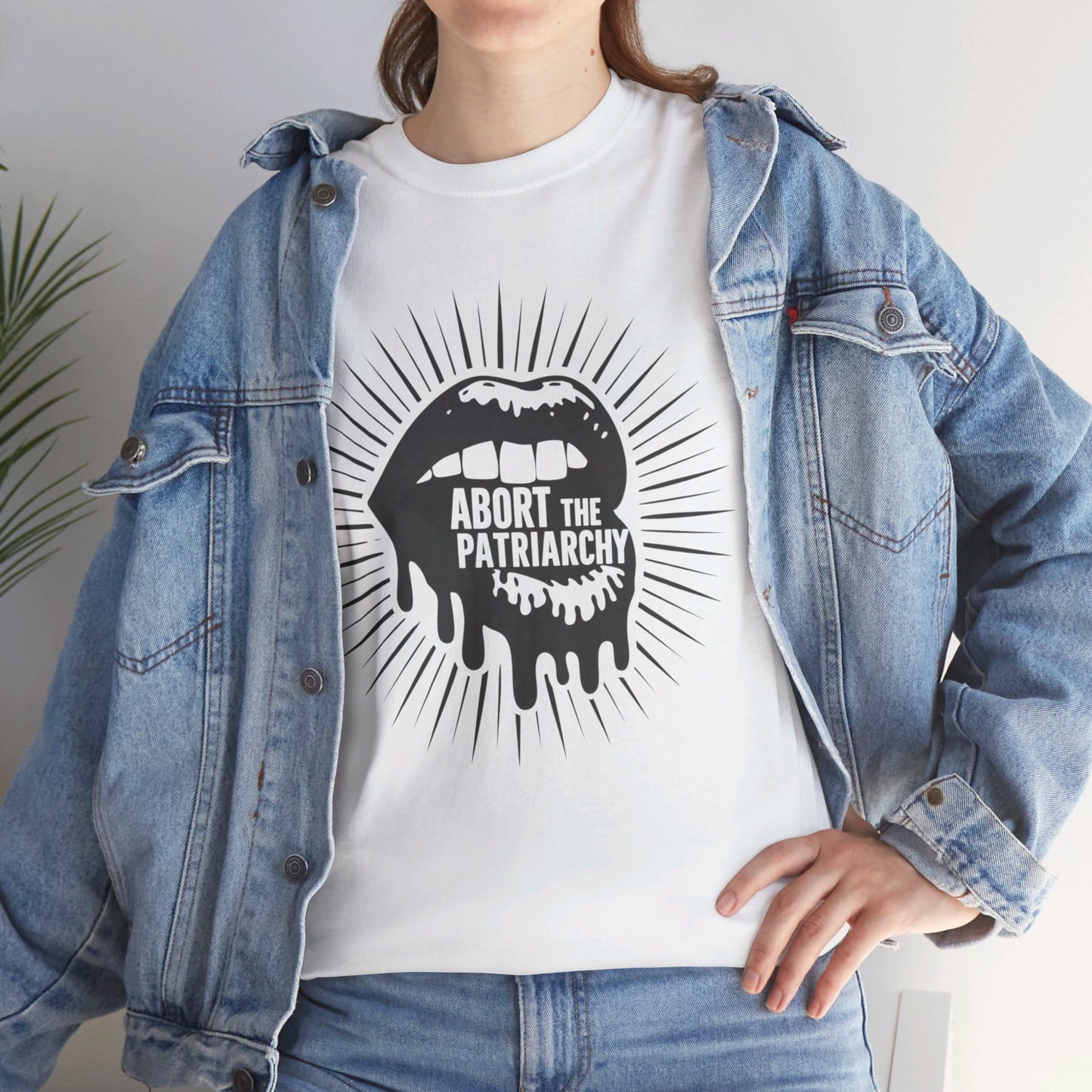 Abort The Women Heavy Cotton Tee