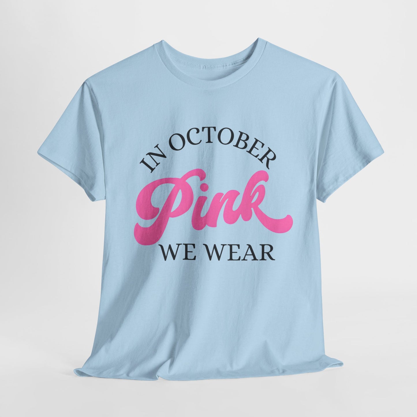 In October Unisex Heavy Cotton Tee
