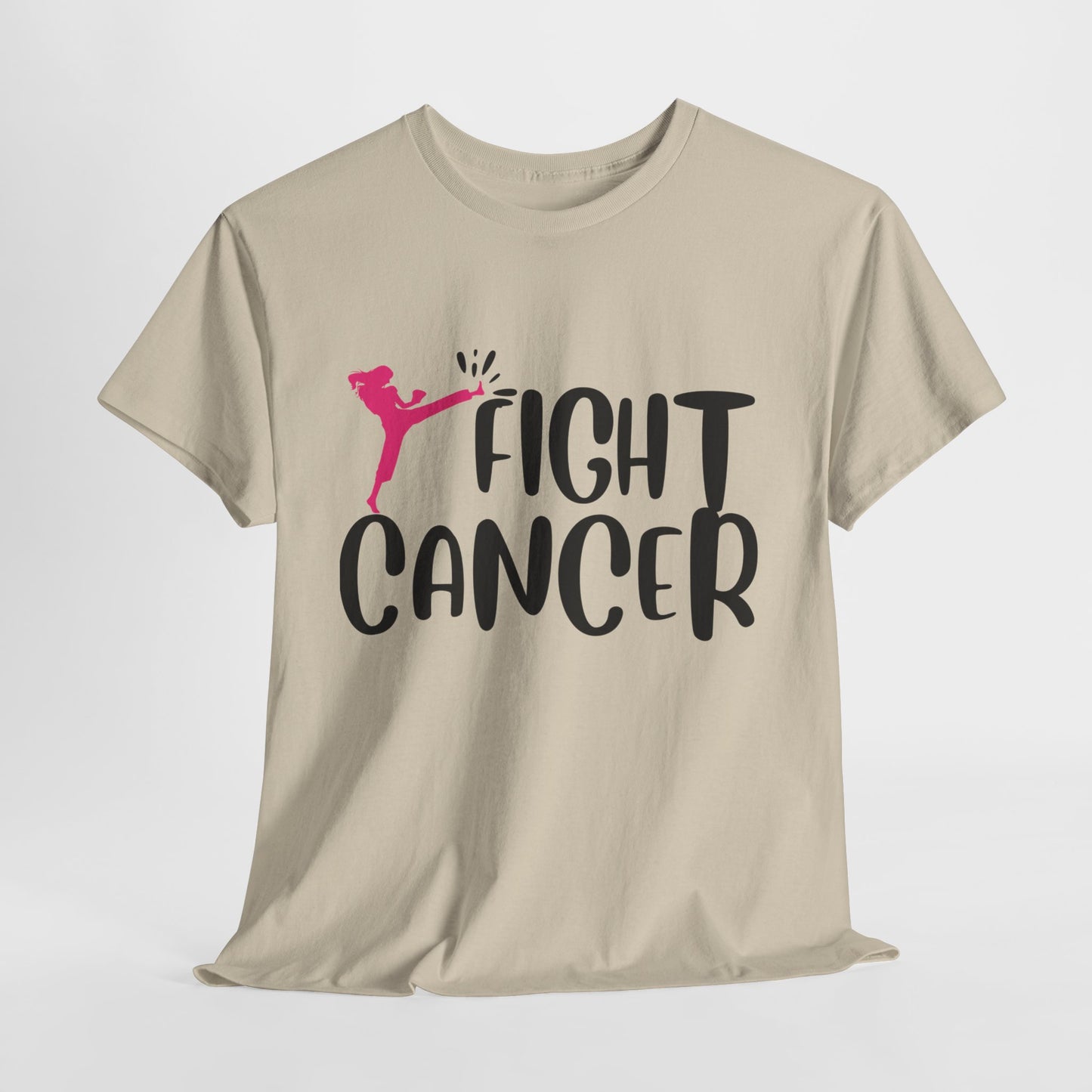 Fight Cancer Unisex Heavy Cotton Tee