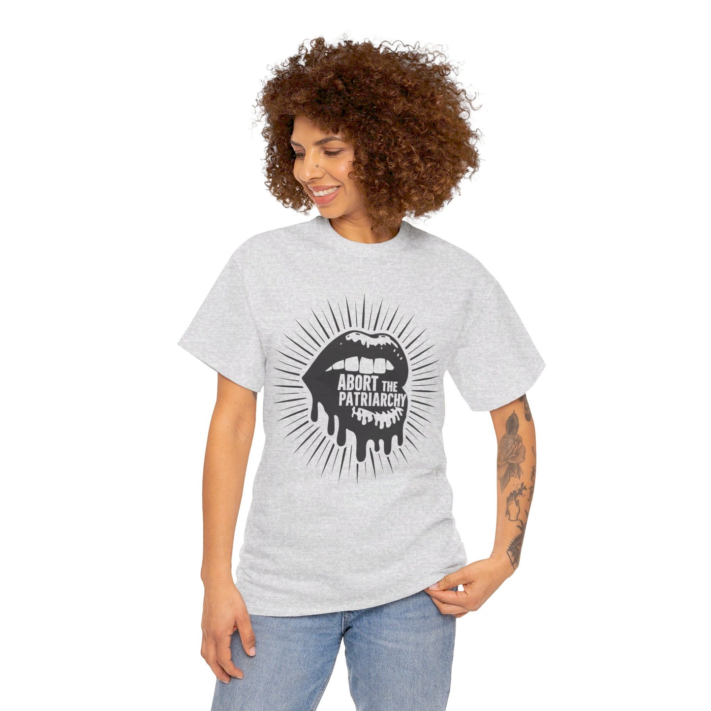 Abort The Women Heavy Cotton Tee