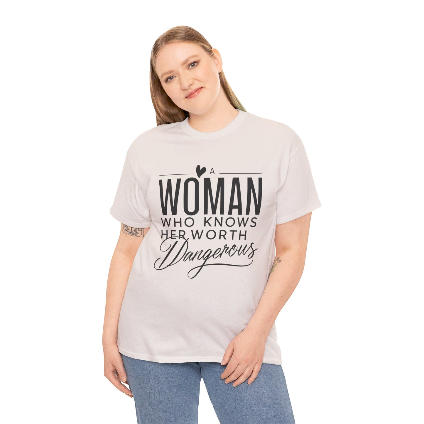 A Woman Heavy Cotton Tee