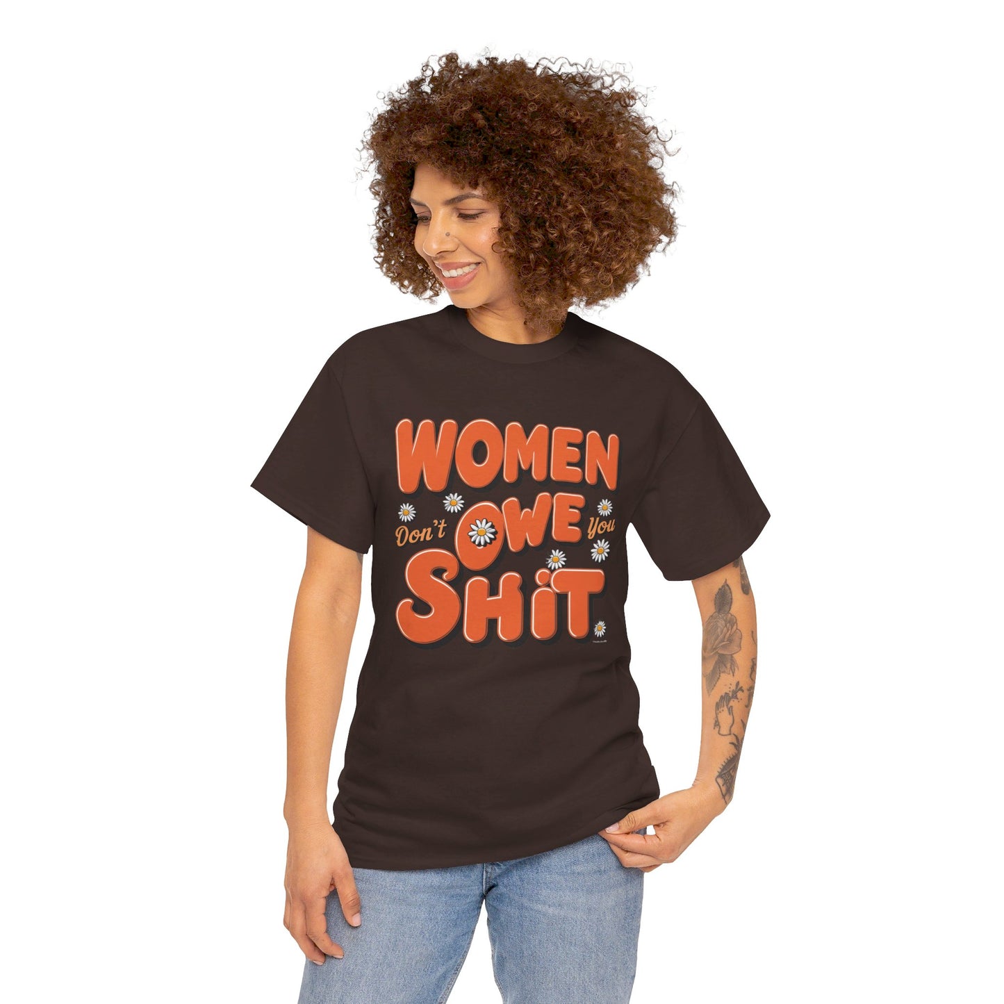 Women Don't Women Heavy Cotton Tee