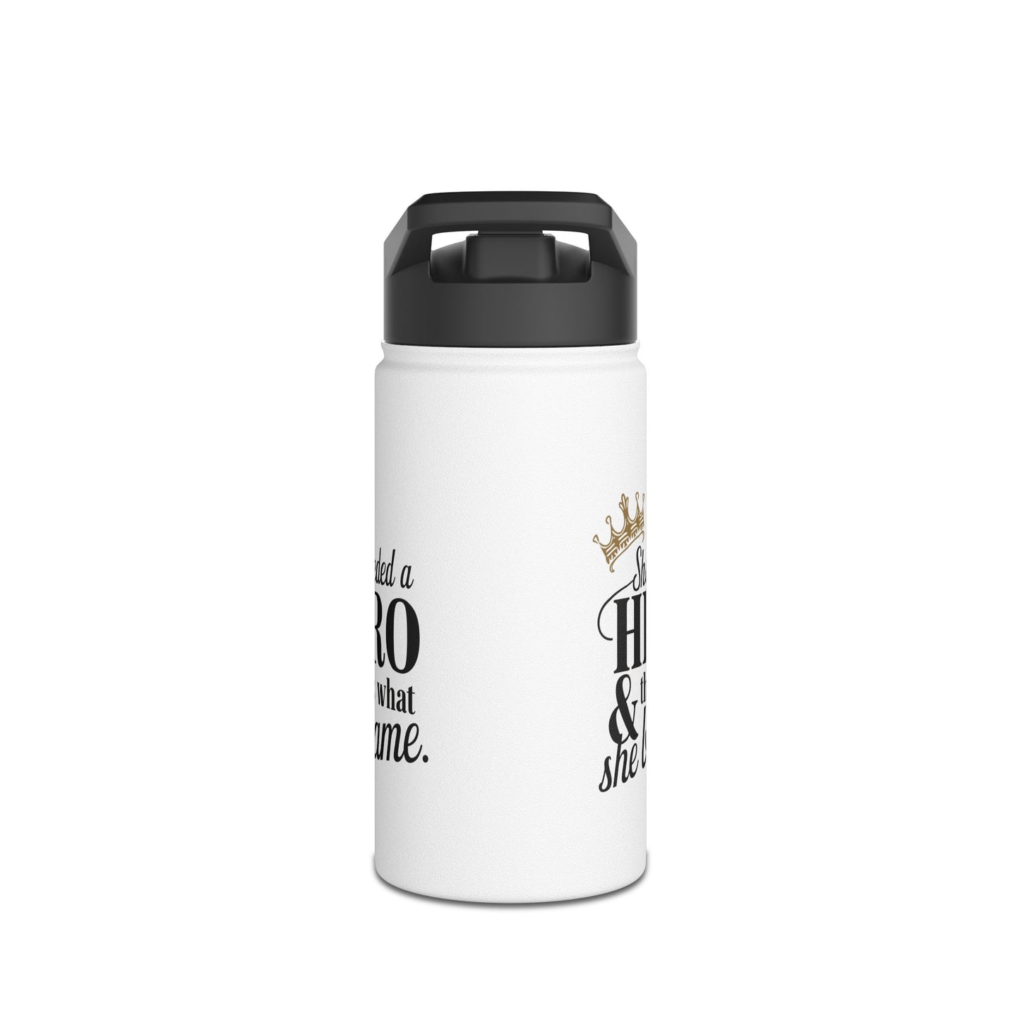 Copy of She Needed Stainless Steel Water Bottle, Standard Lid