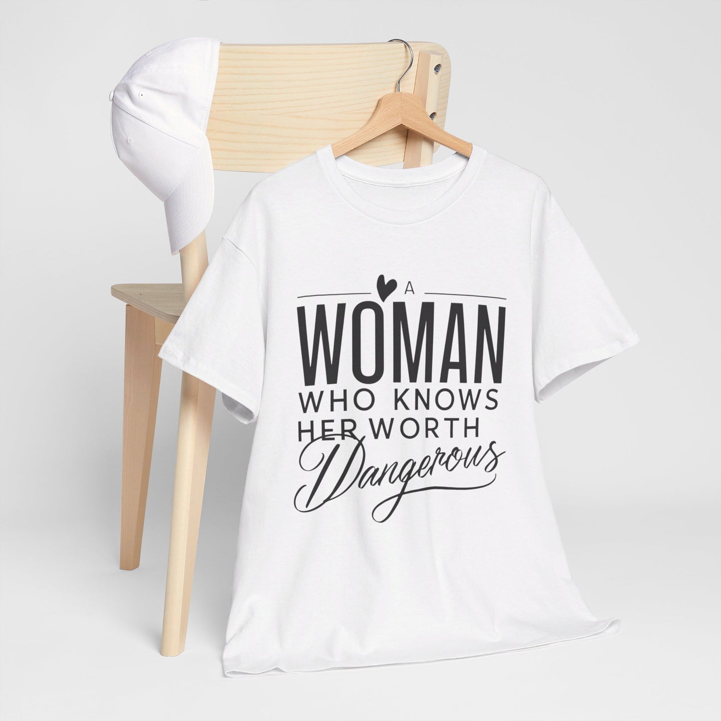 A Woman Heavy Cotton Tee
