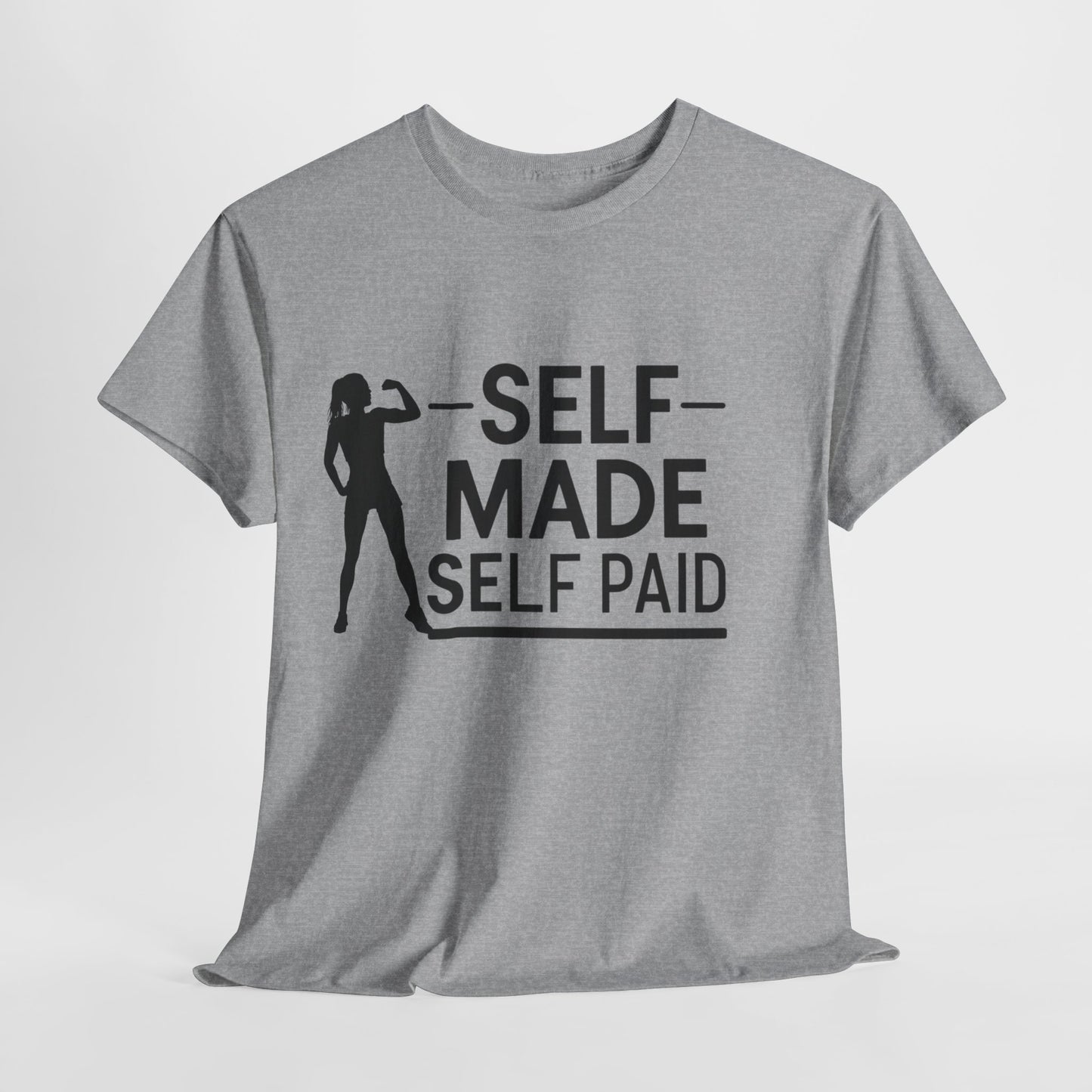 Self Made Printed T Shirt with Hearts
