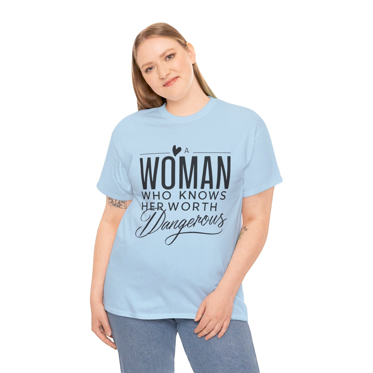 A Woman Heavy Cotton Tee