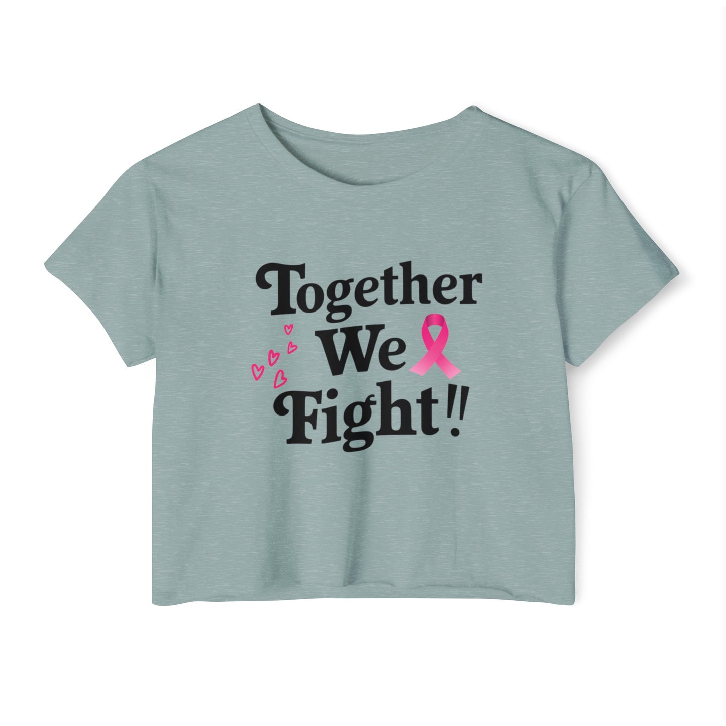 Together We Fight Women's Festival Crop Top