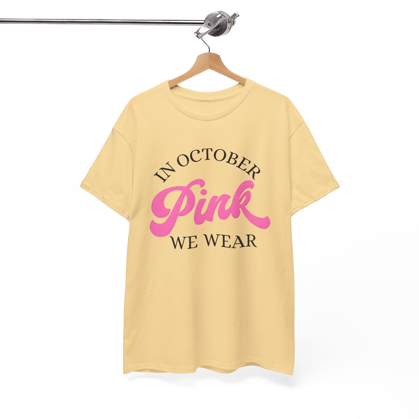 In October Unisex Heavy Cotton Tee