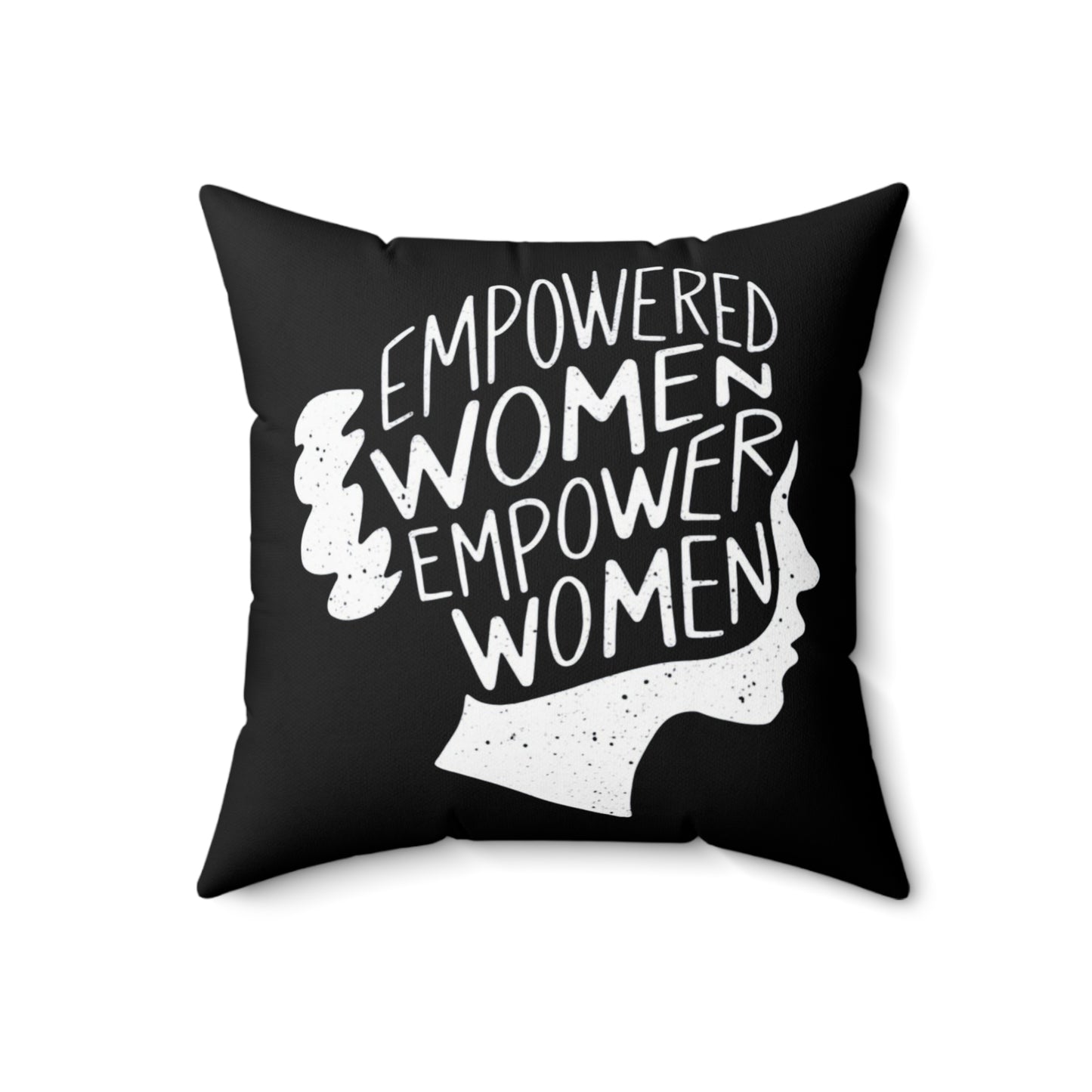 Empowered Spun Polyester Square Pillow