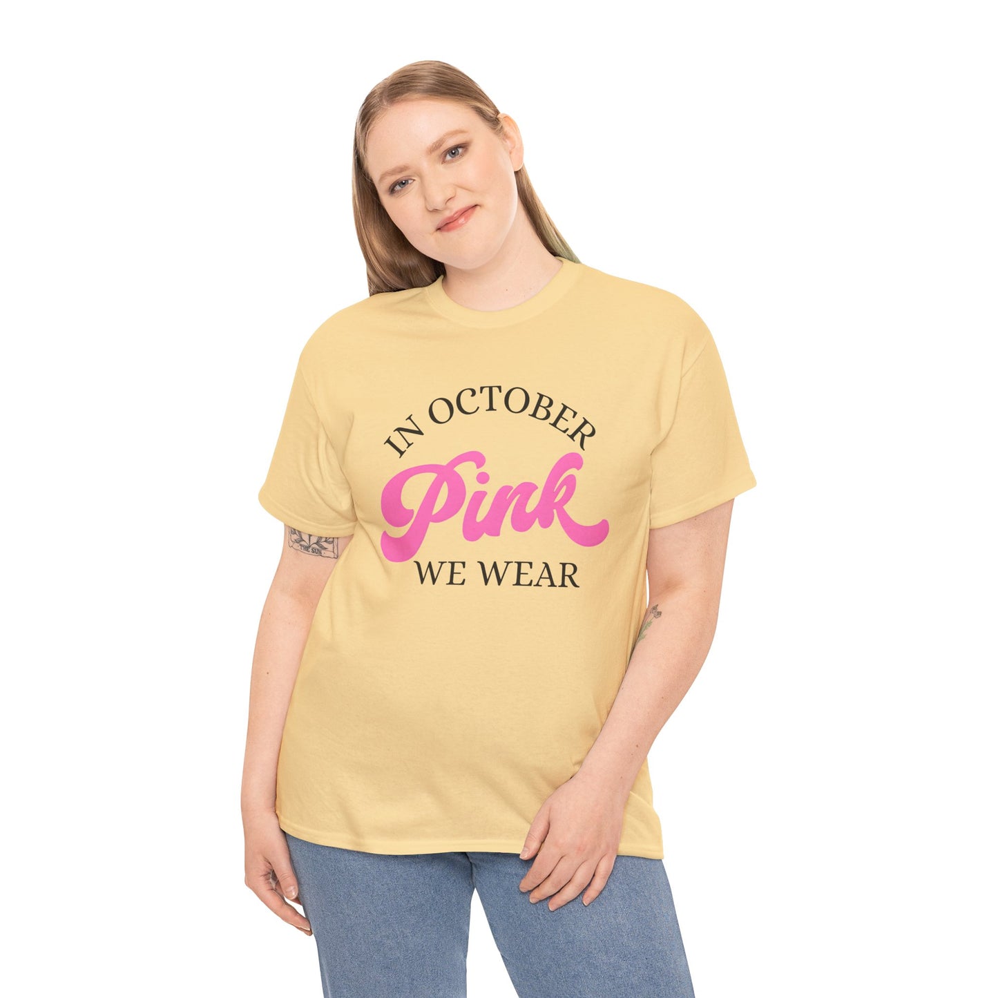 In October Unisex Heavy Cotton Tee