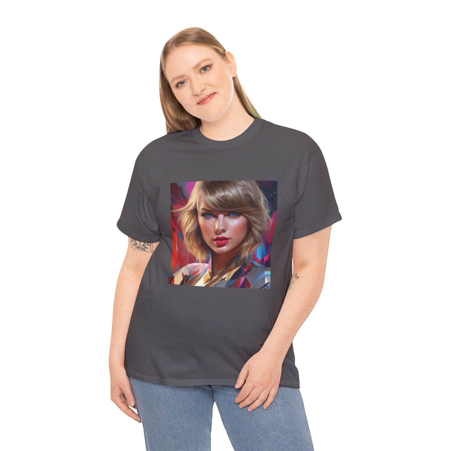 Taylor Swift T Shirt with Hearts