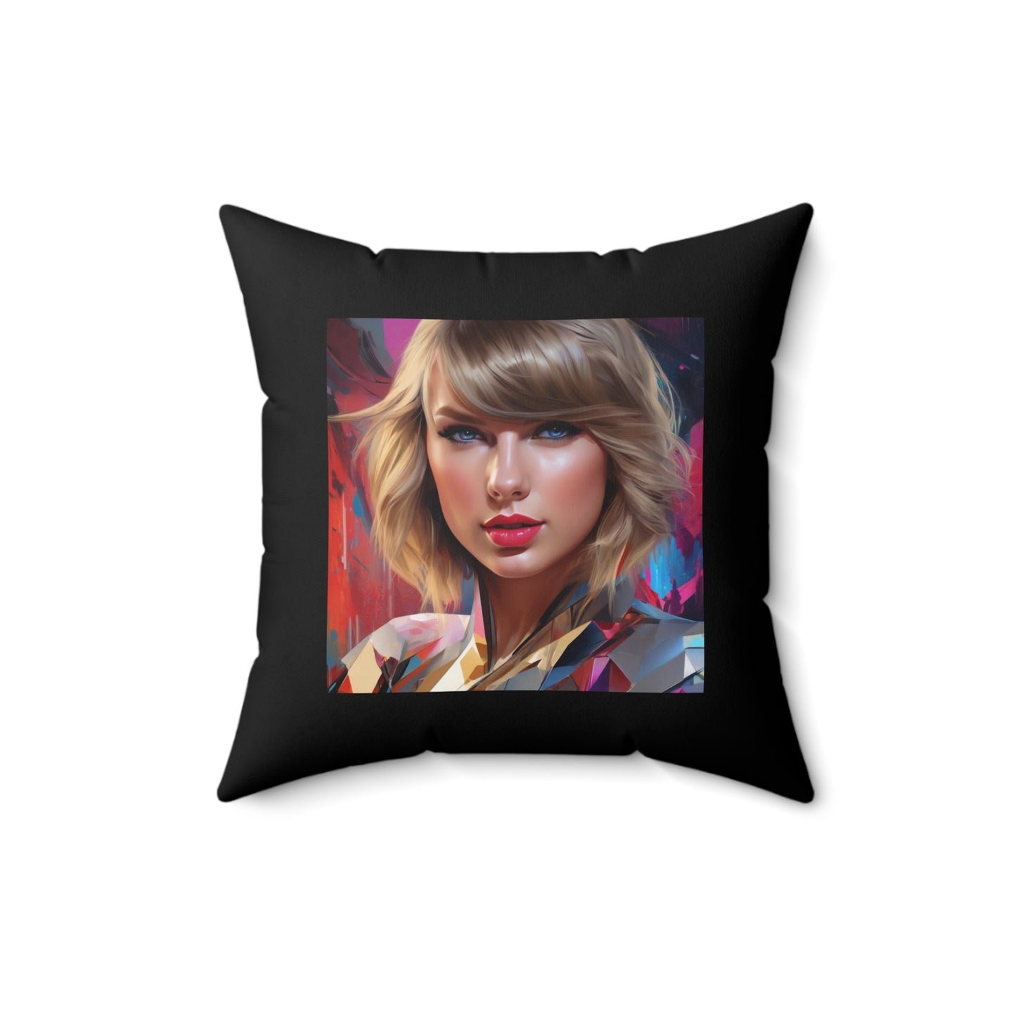 Women Spun Polyester Square Pillow