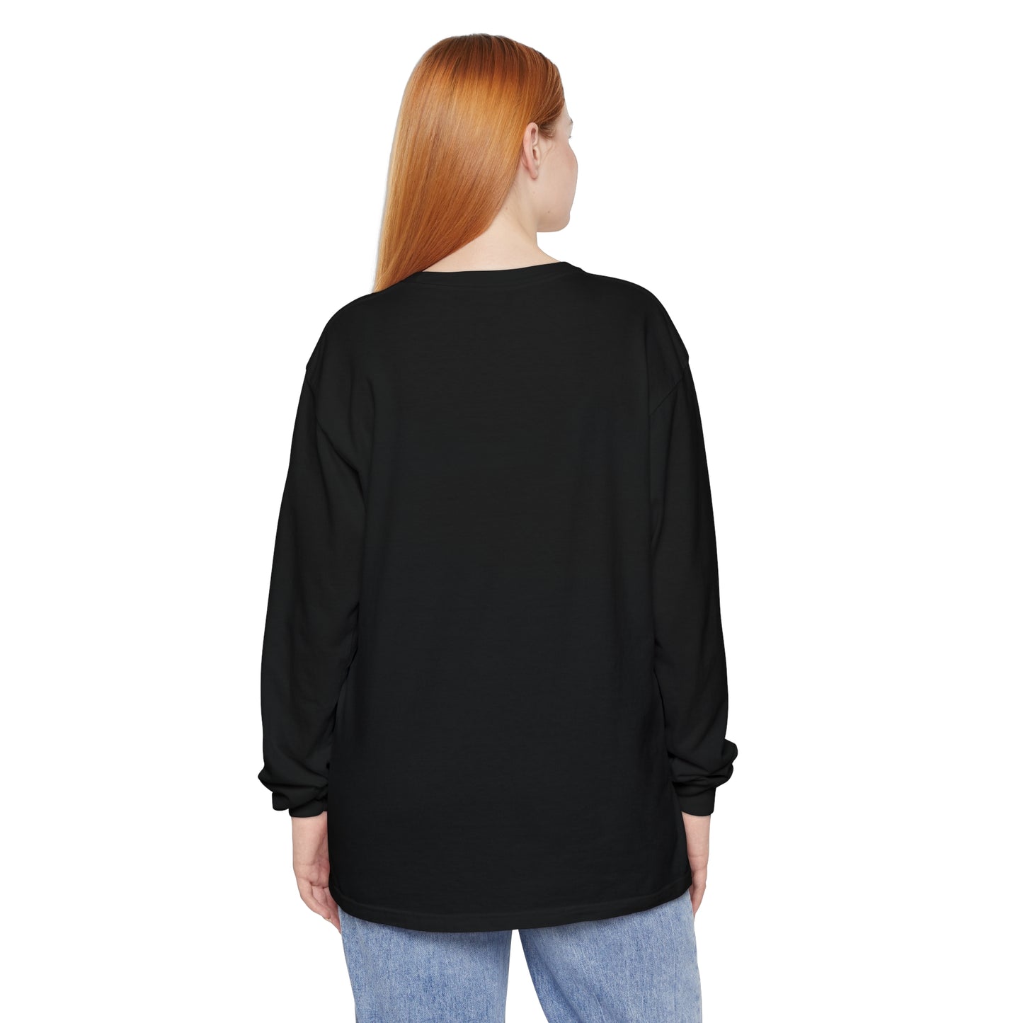 Be You Women Garment-dyed Long Sleeve T-Shirt