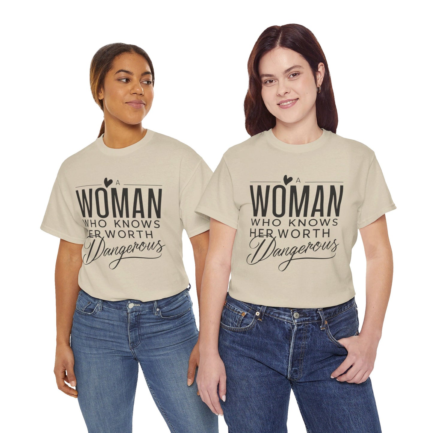 A Woman Heavy Cotton Tee