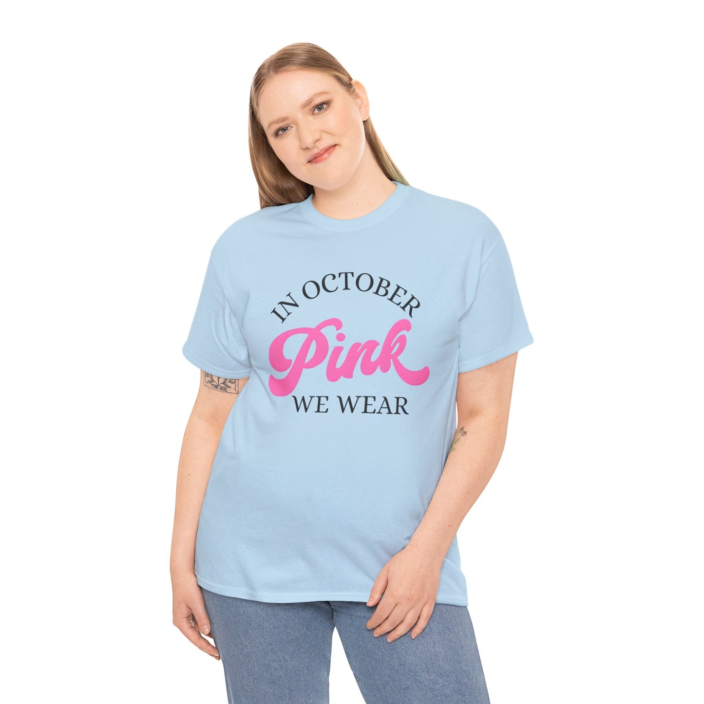 In October Unisex Heavy Cotton Tee