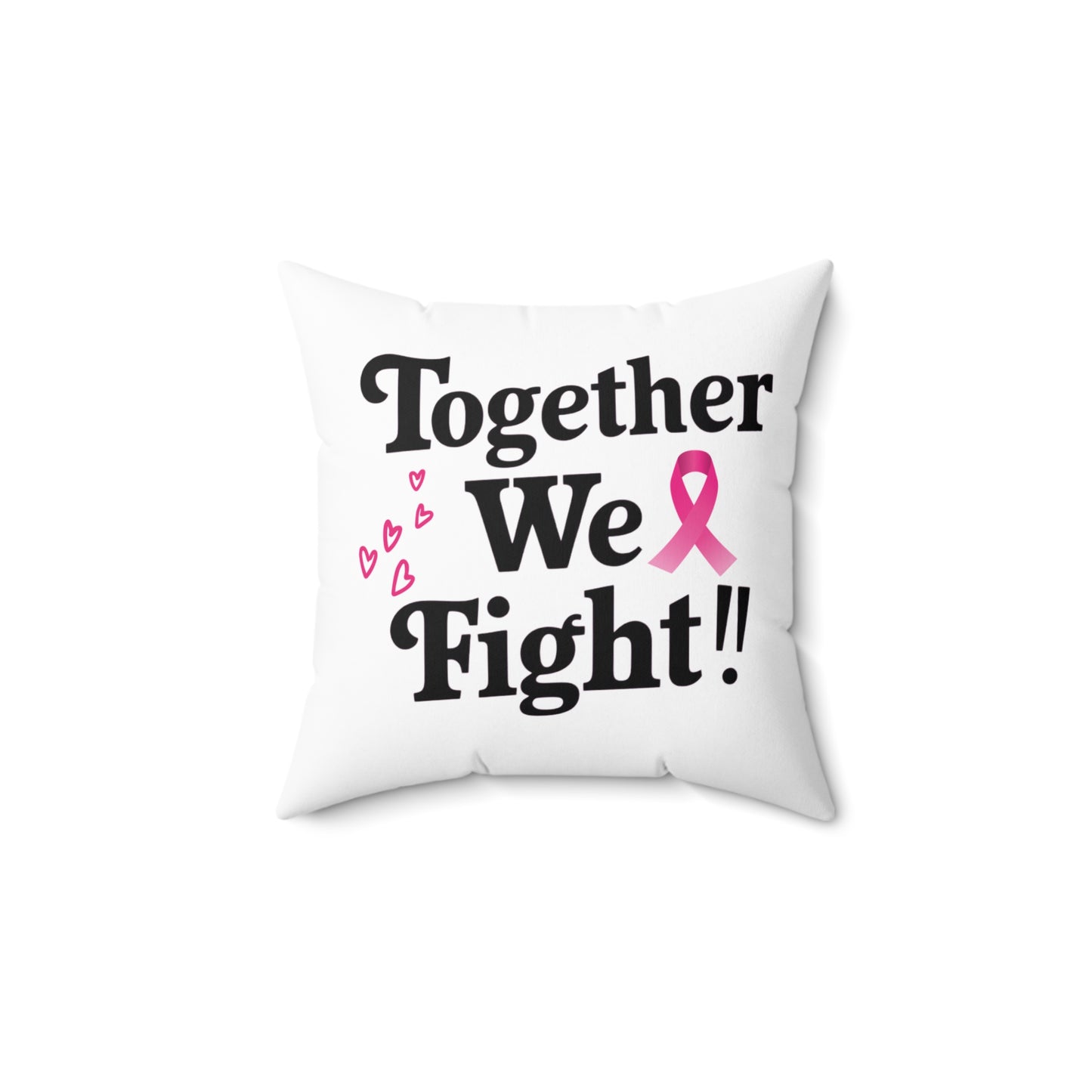 Together  Spun Polyester Square Pillow