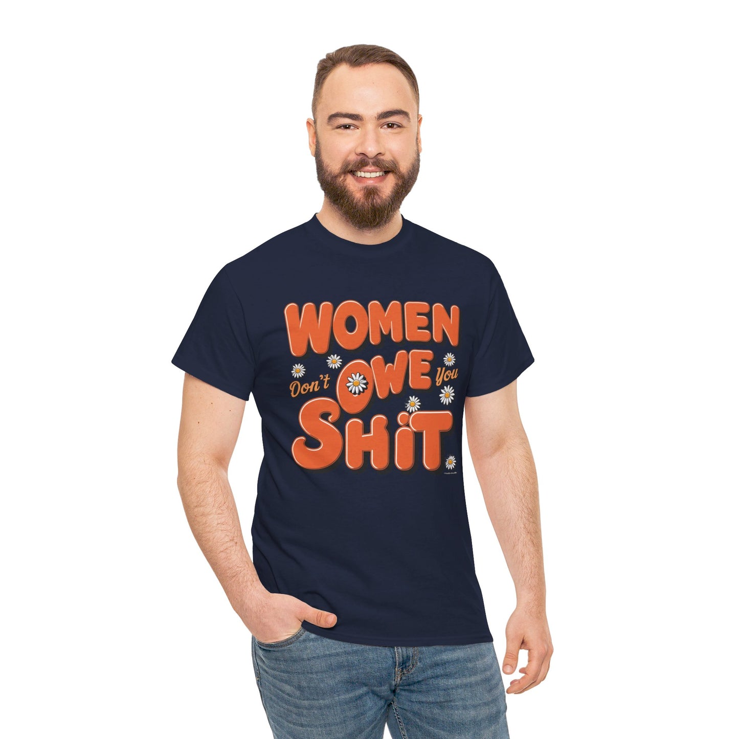 Women Don't Women Heavy Cotton Tee