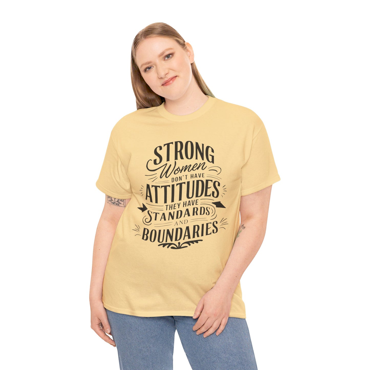 Strong Women Women Heavy Cotton Tee