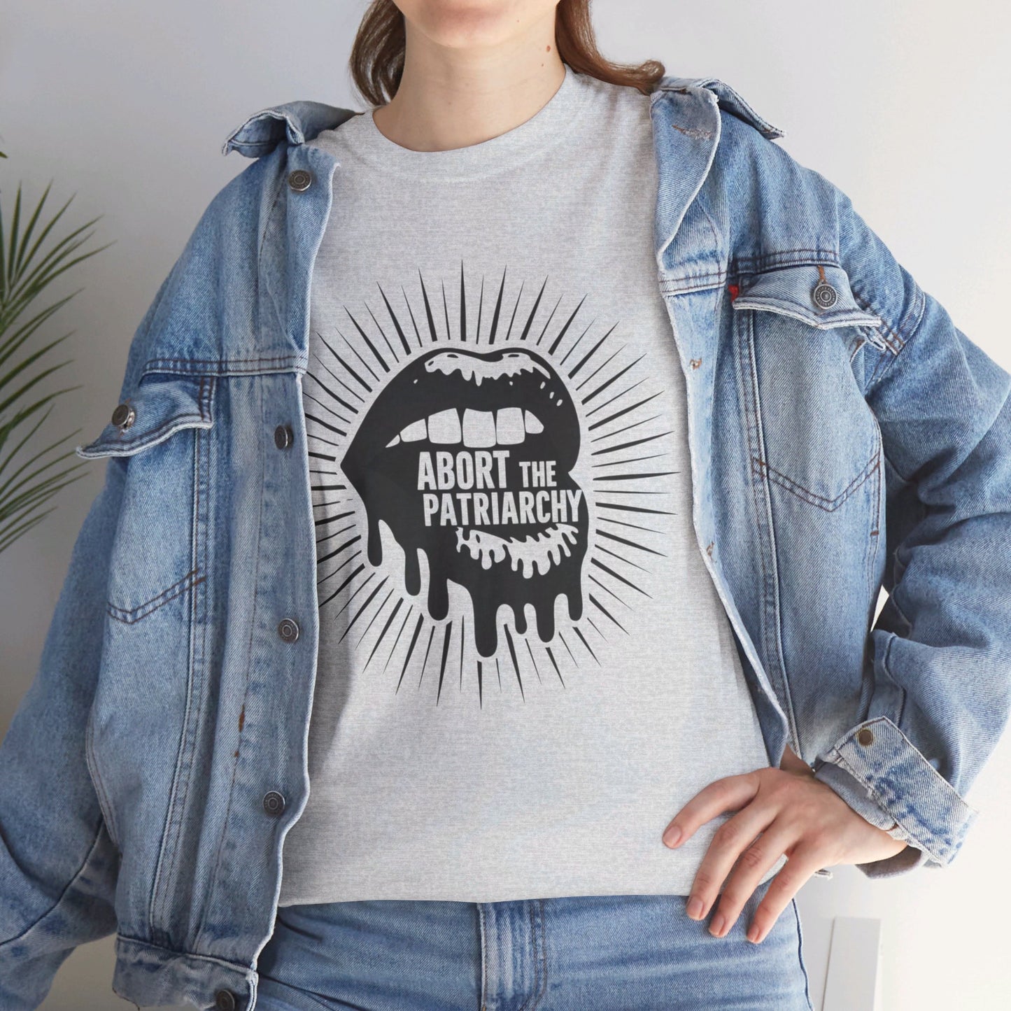 Abort The Women Heavy Cotton Tee
