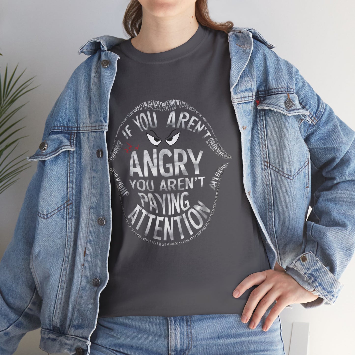 If You Aren't Printed T Shirt with Hearts