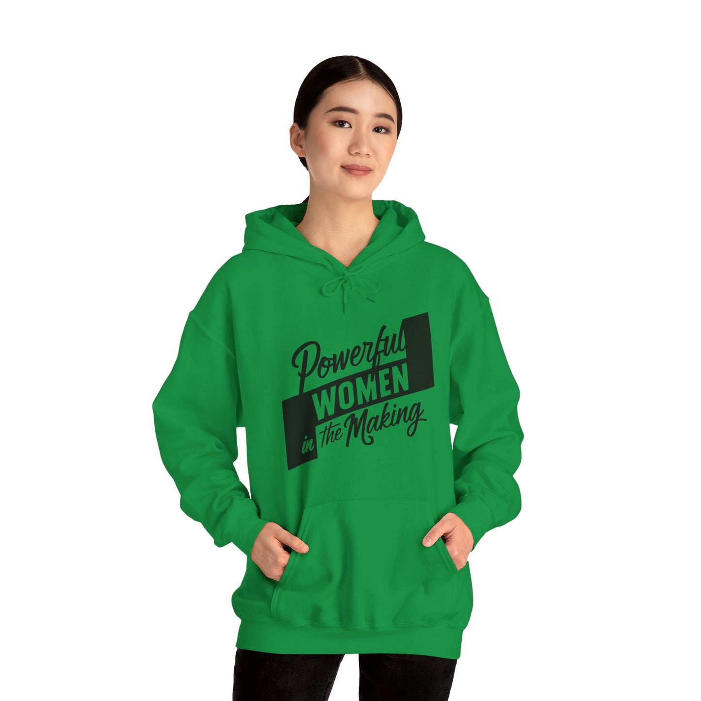 Powerful Women in the Making Unisex Heavy Blend™ Hooded Sweatshirt