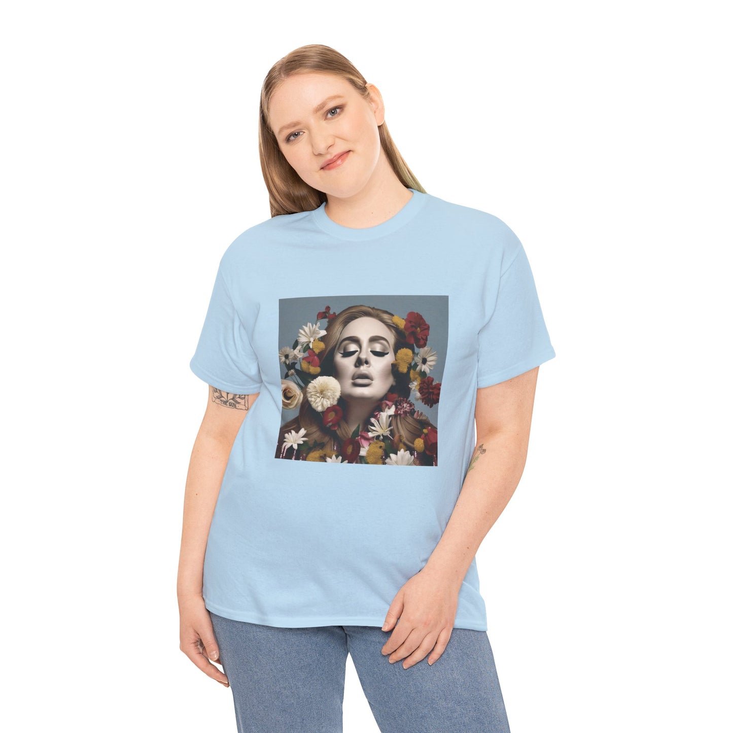Adele T Shirt with Hearts