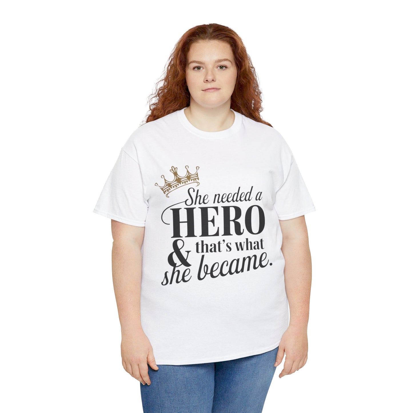 She Needed Women Heavy Cotton Tee