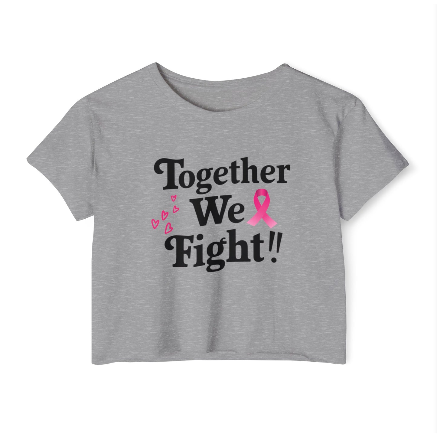 Together We Fight Women's Festival Crop Top