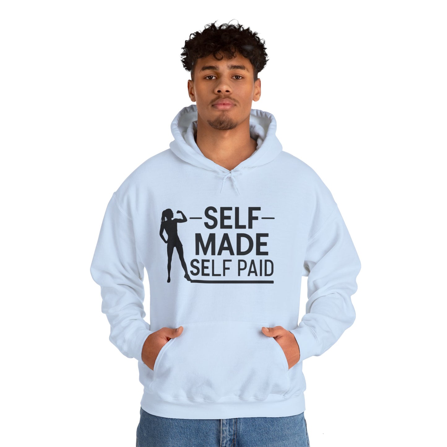 Self Made Self Paid Unisex Heavy Blend™ Hooded Sweatshirt