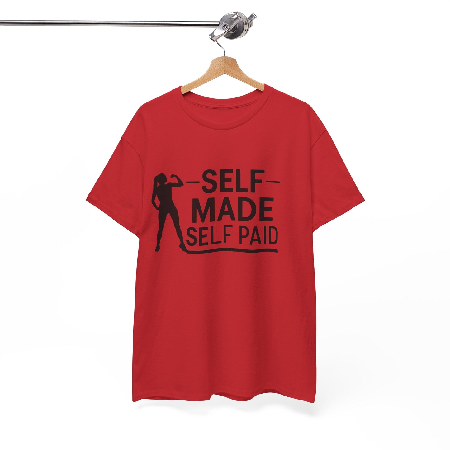 Self Made Printed T Shirt with Hearts