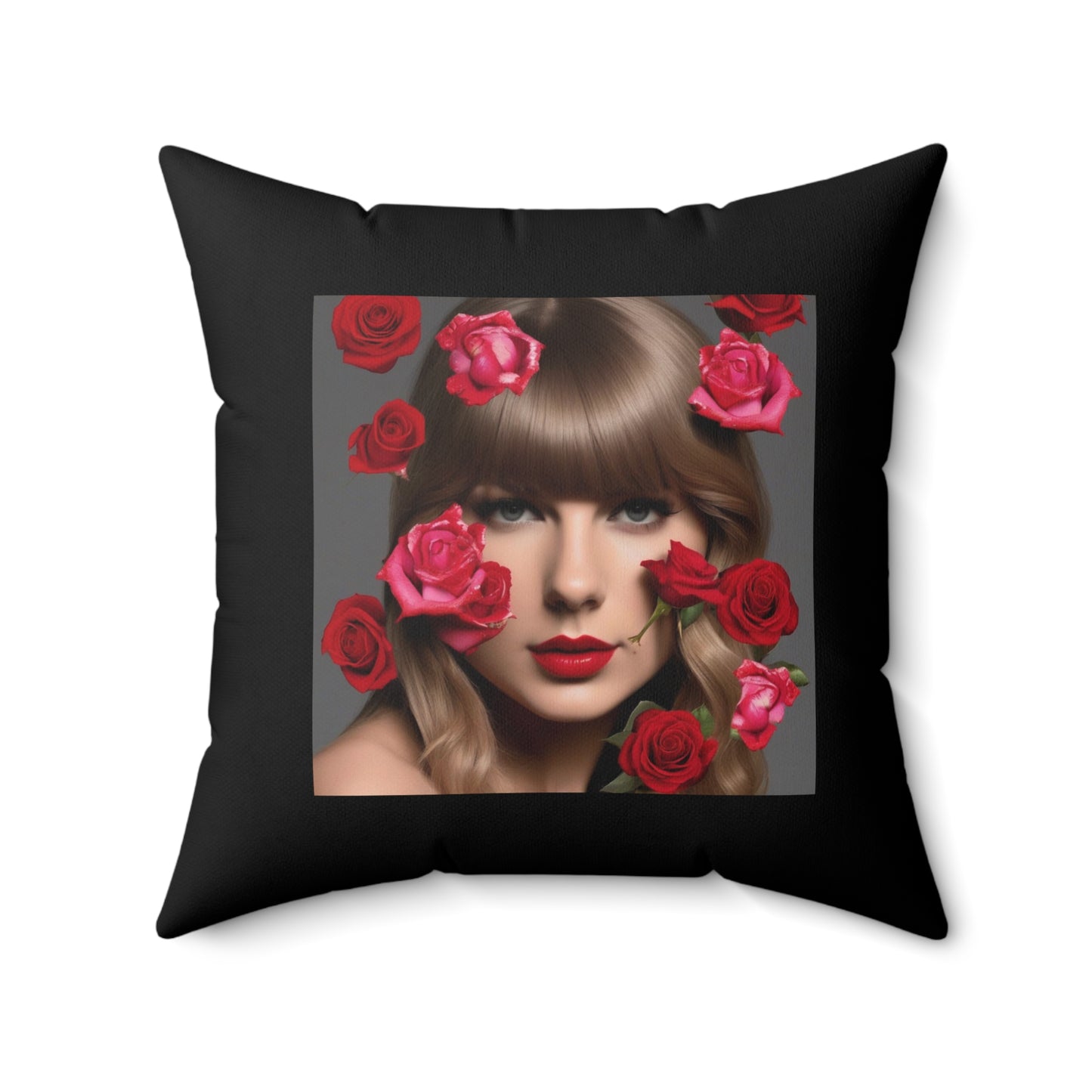Women Spun Polyester Square Pillow
