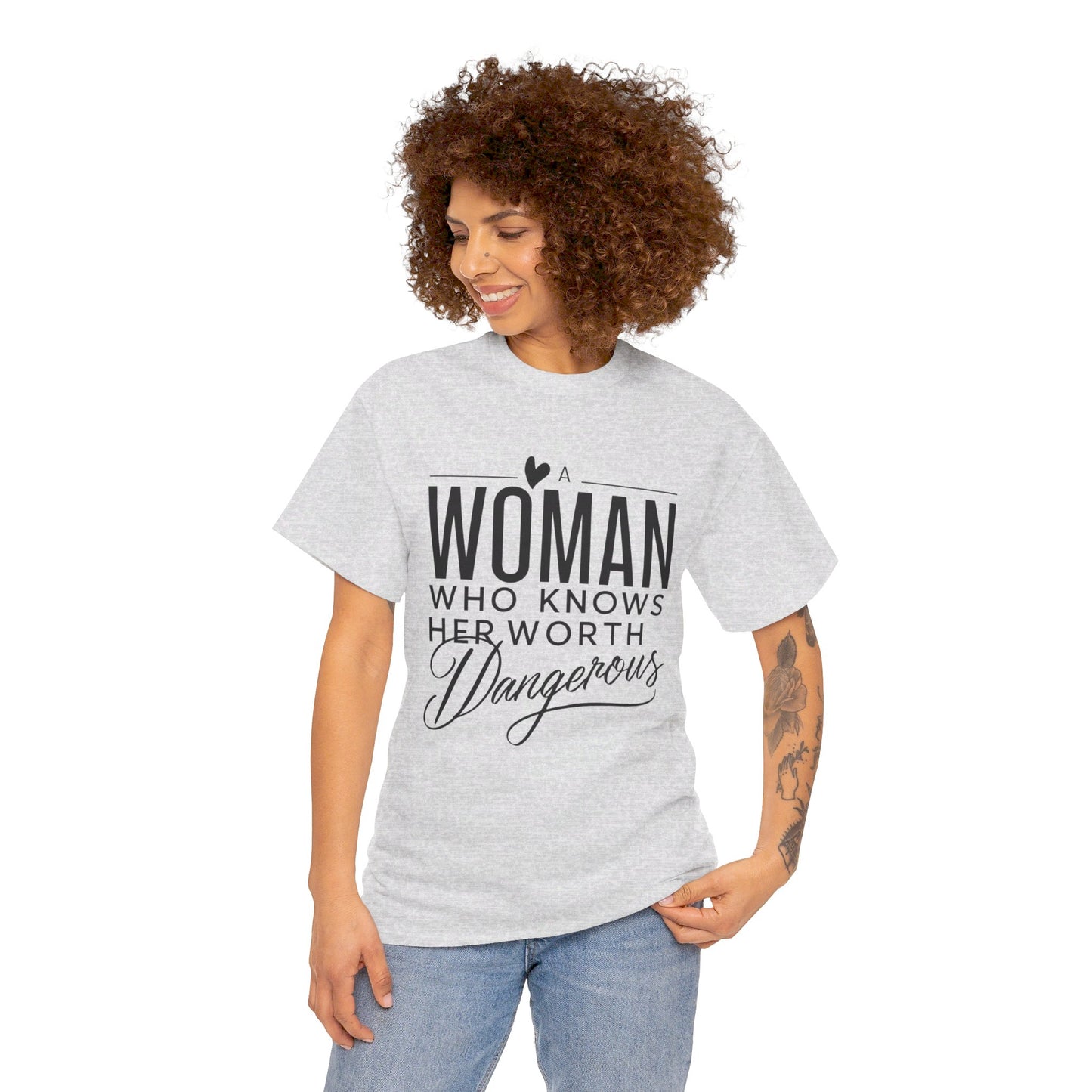A Woman Heavy Cotton Tee