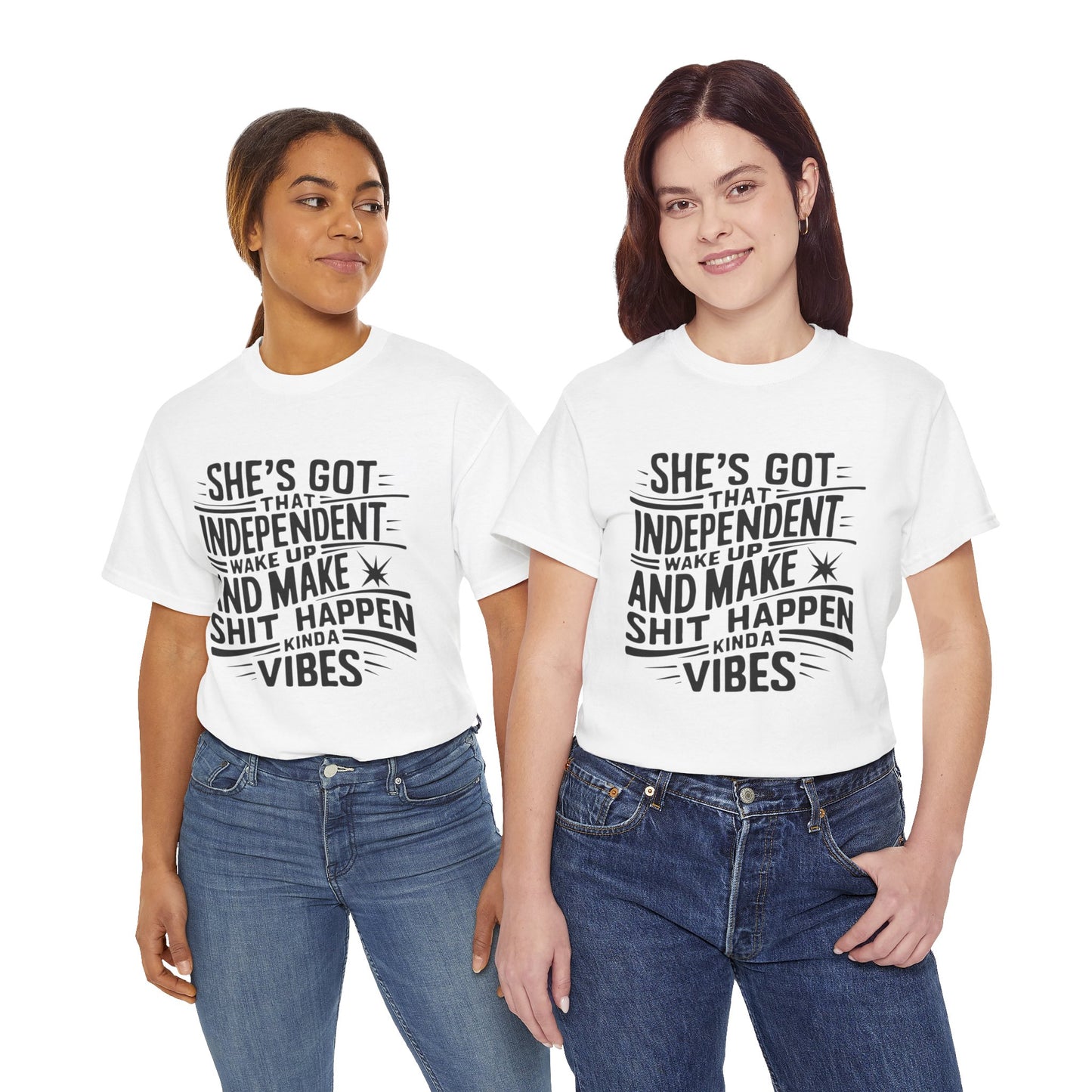 She's Got Independent T-Shirt with Hearts