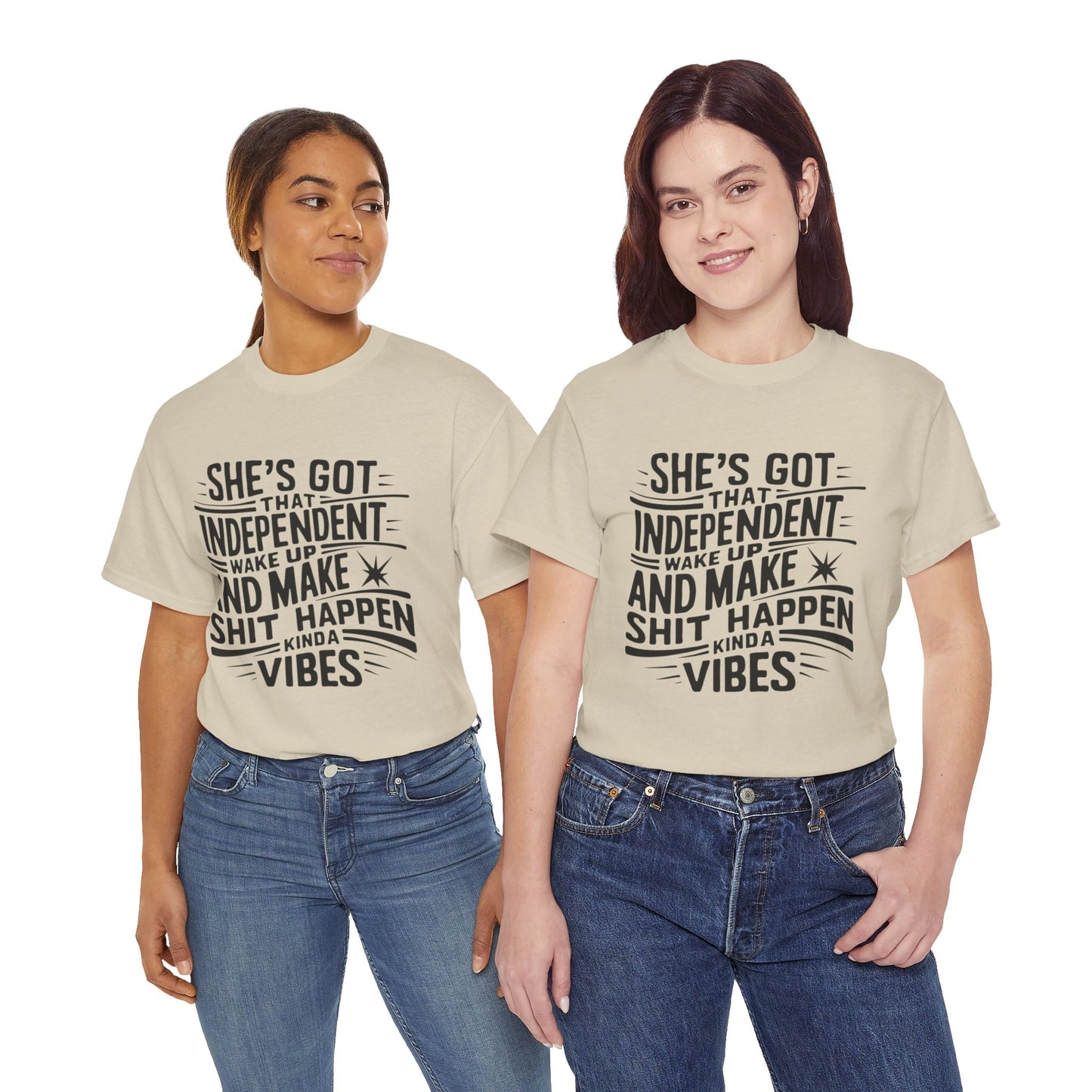 She's Got Independent T-Shirt with Hearts