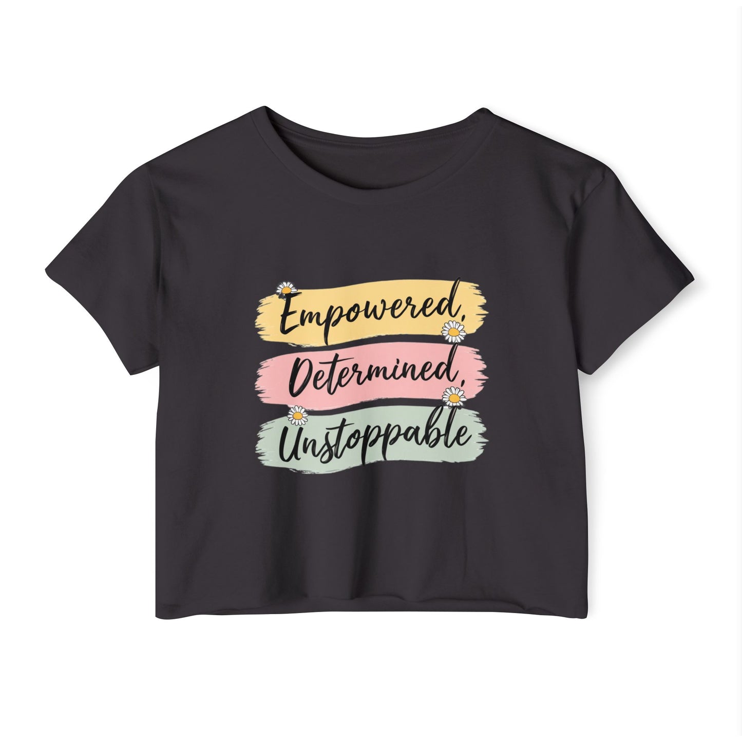 Empowered Women's Festival Crop Top