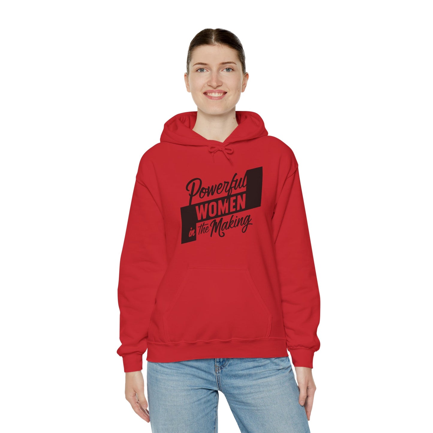 Powerful Women in the Making Unisex Heavy Blend™ Hooded Sweatshirt