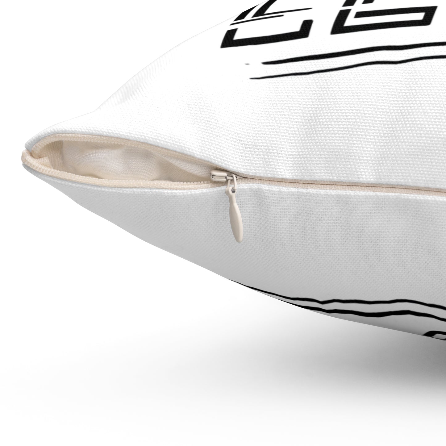 Strong Spun Polyester Square Pillow