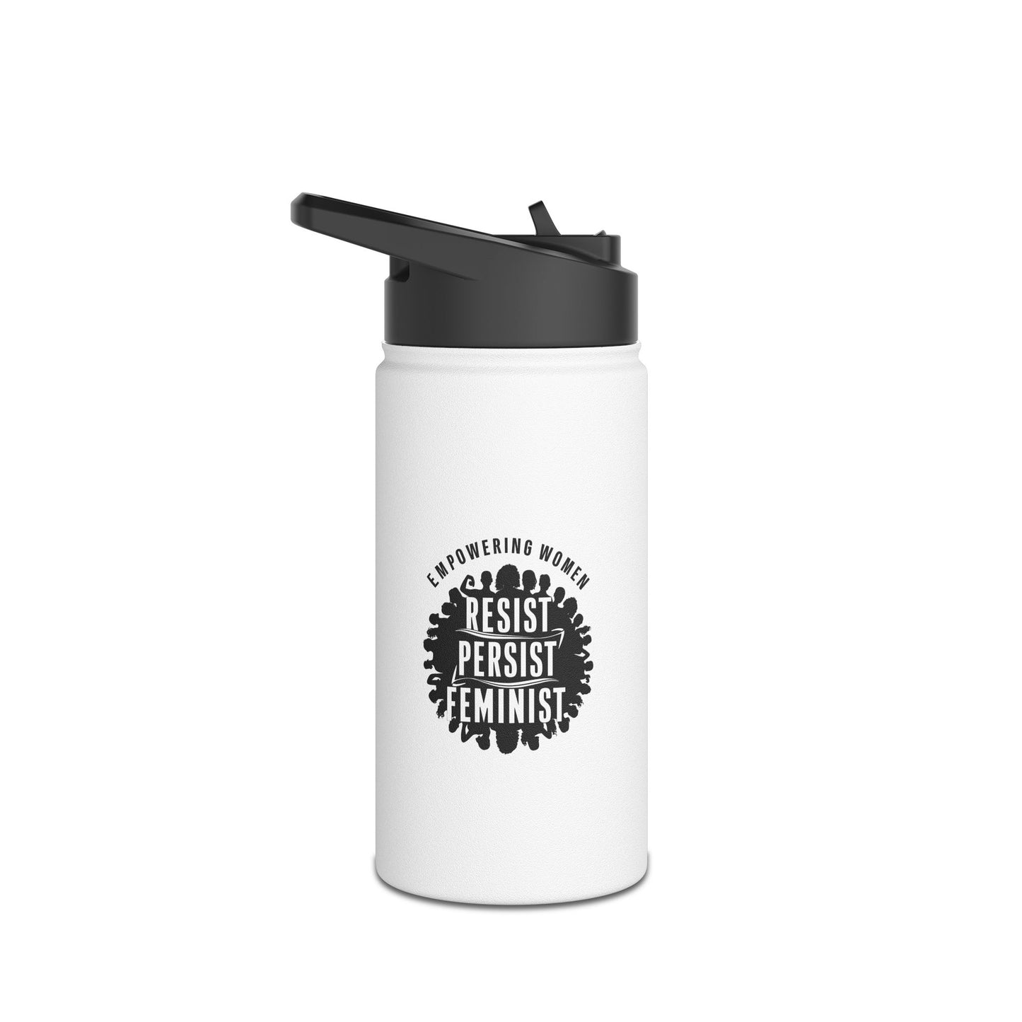 Empowering  Stainless Steel Water Bottle, Standard Lid