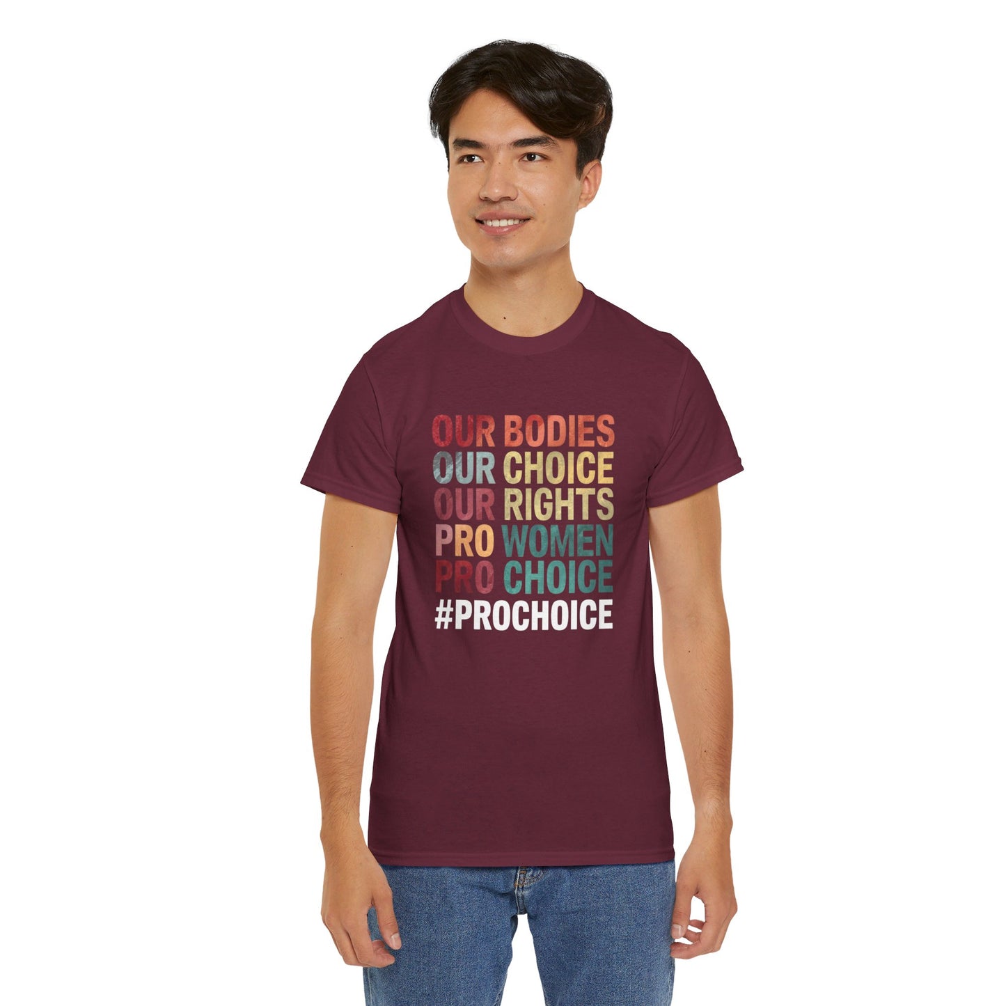 Our Bodies Women Heavy Cotton Tee