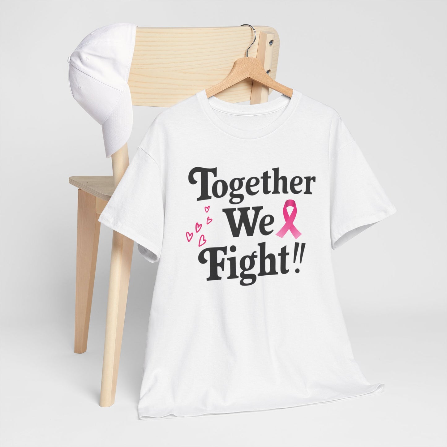 Together We Fight Unisex Heavy Cotton Tee