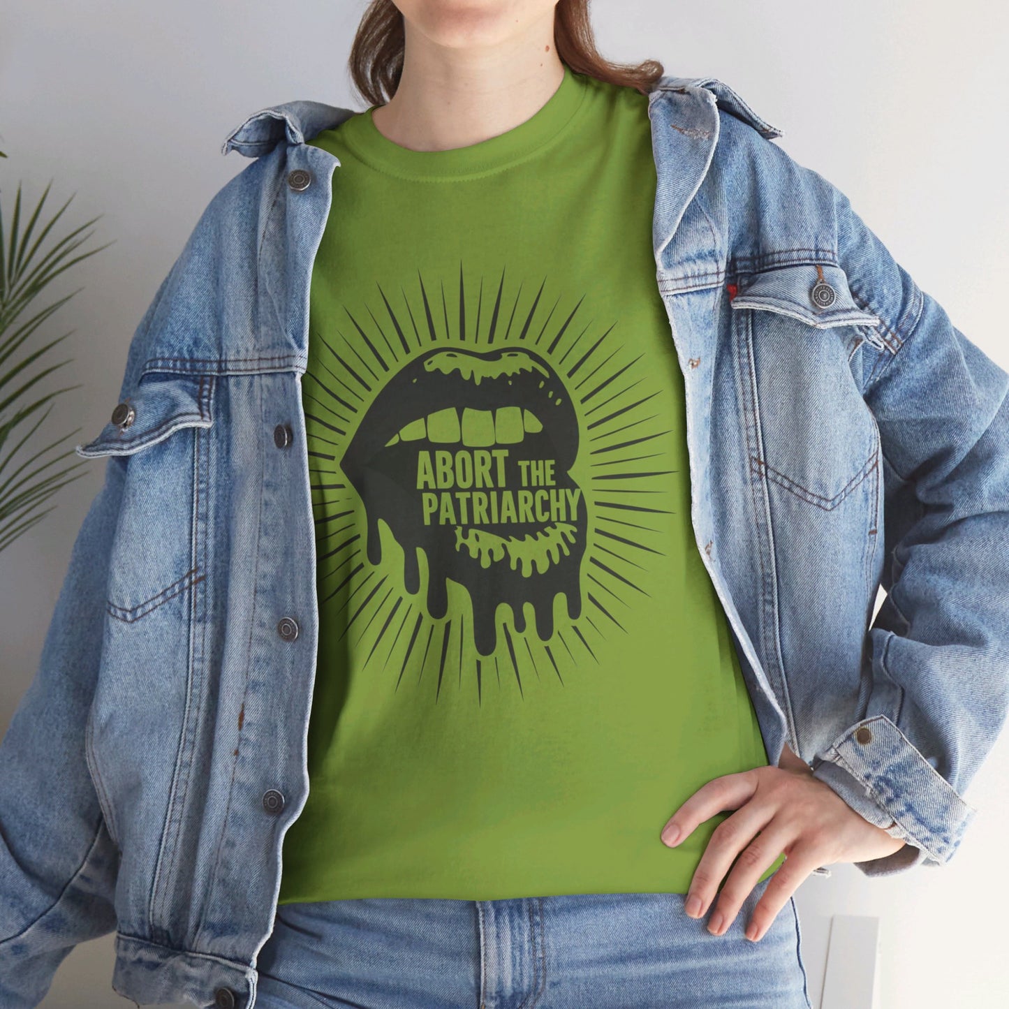 Abort The Women Heavy Cotton Tee
