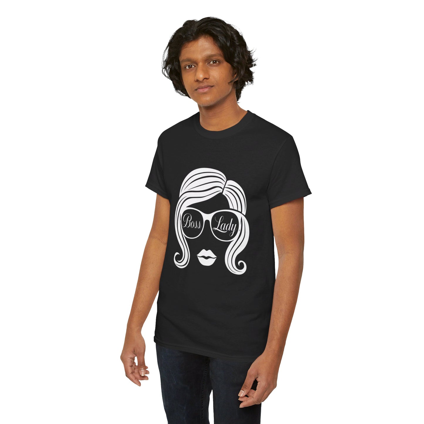 Boss Lady Women Heavy Cotton Tee