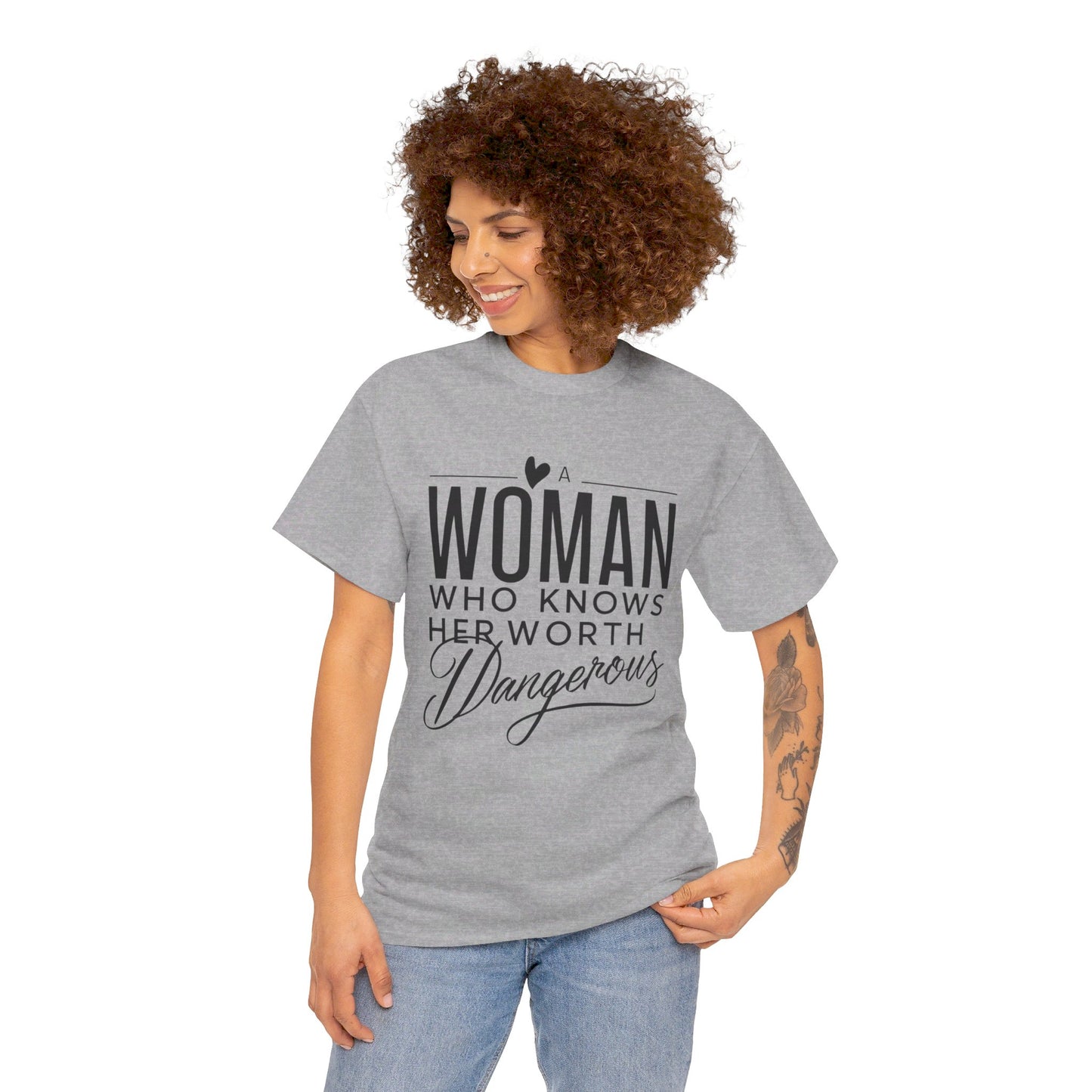 A Woman Heavy Cotton Tee