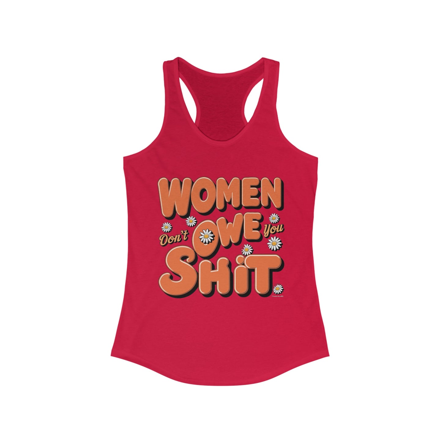 Women Don't Women's Ideal Racerback Tank