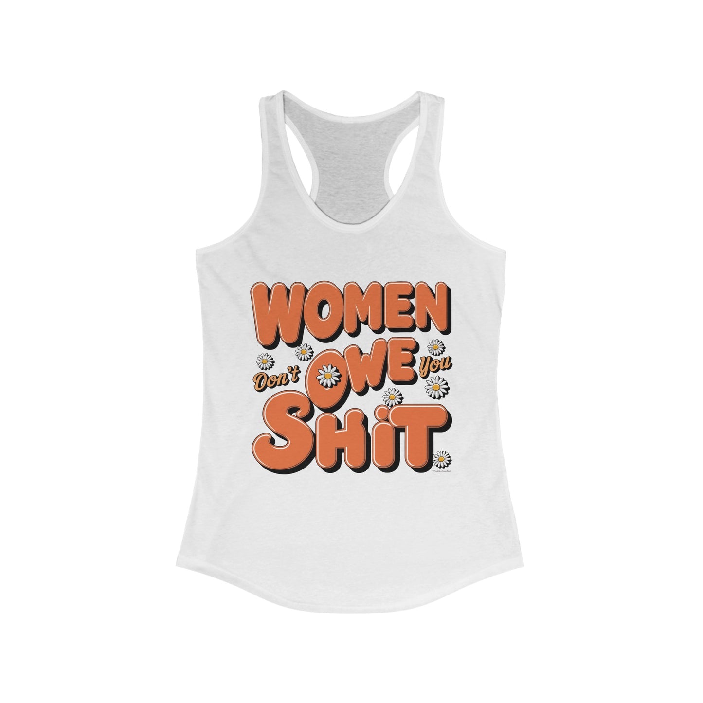 Women Don't Women's Ideal Racerback Tank