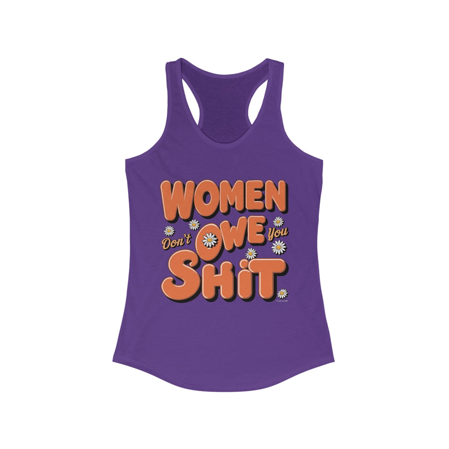 Women Don't Women's Ideal Racerback Tank