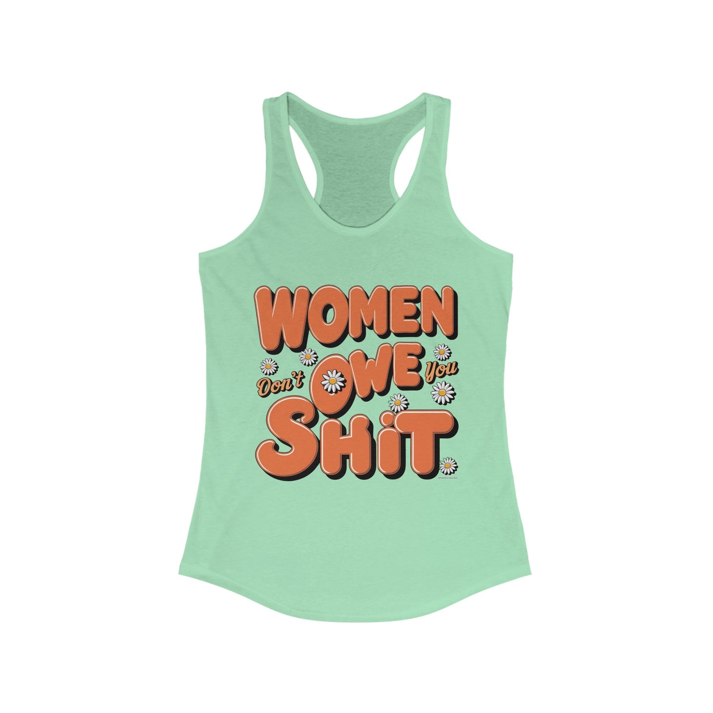 Women Don't Women's Ideal Racerback Tank