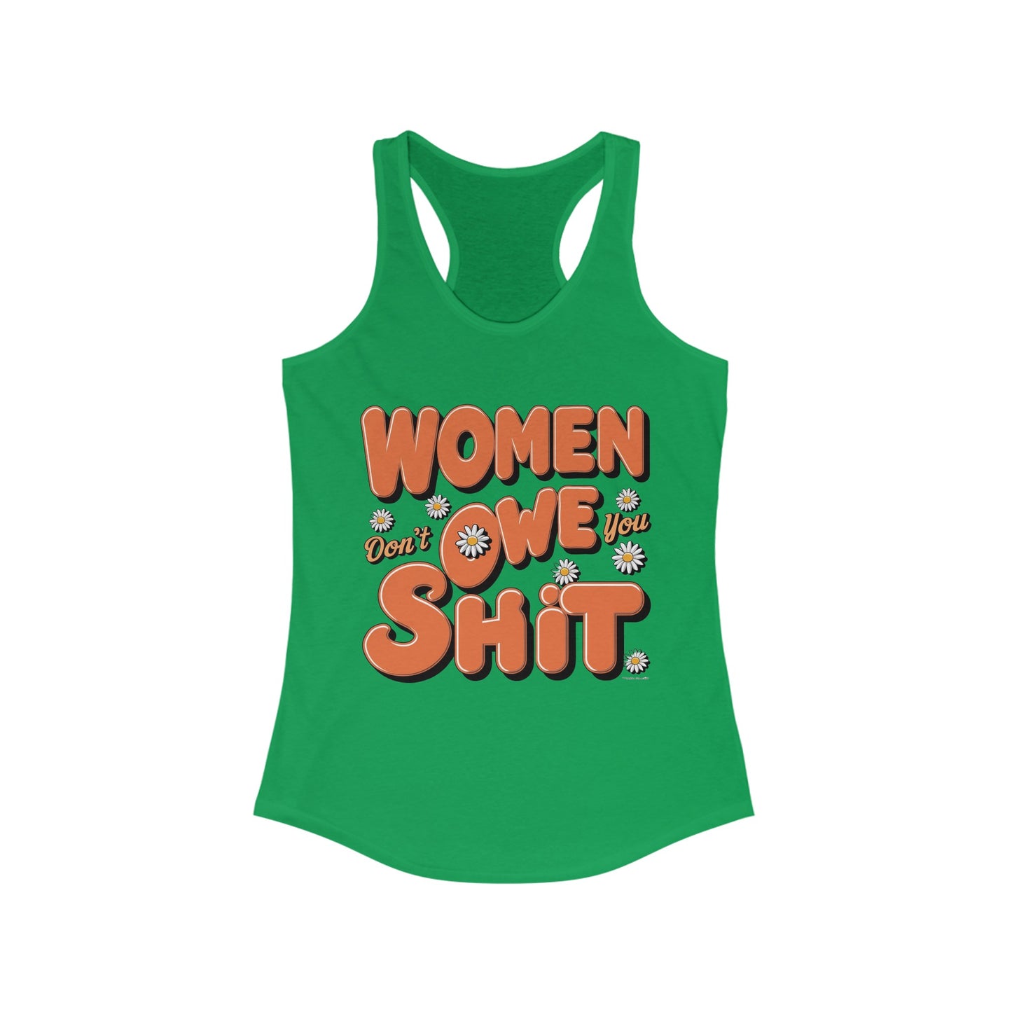 Women Don't Women's Ideal Racerback Tank