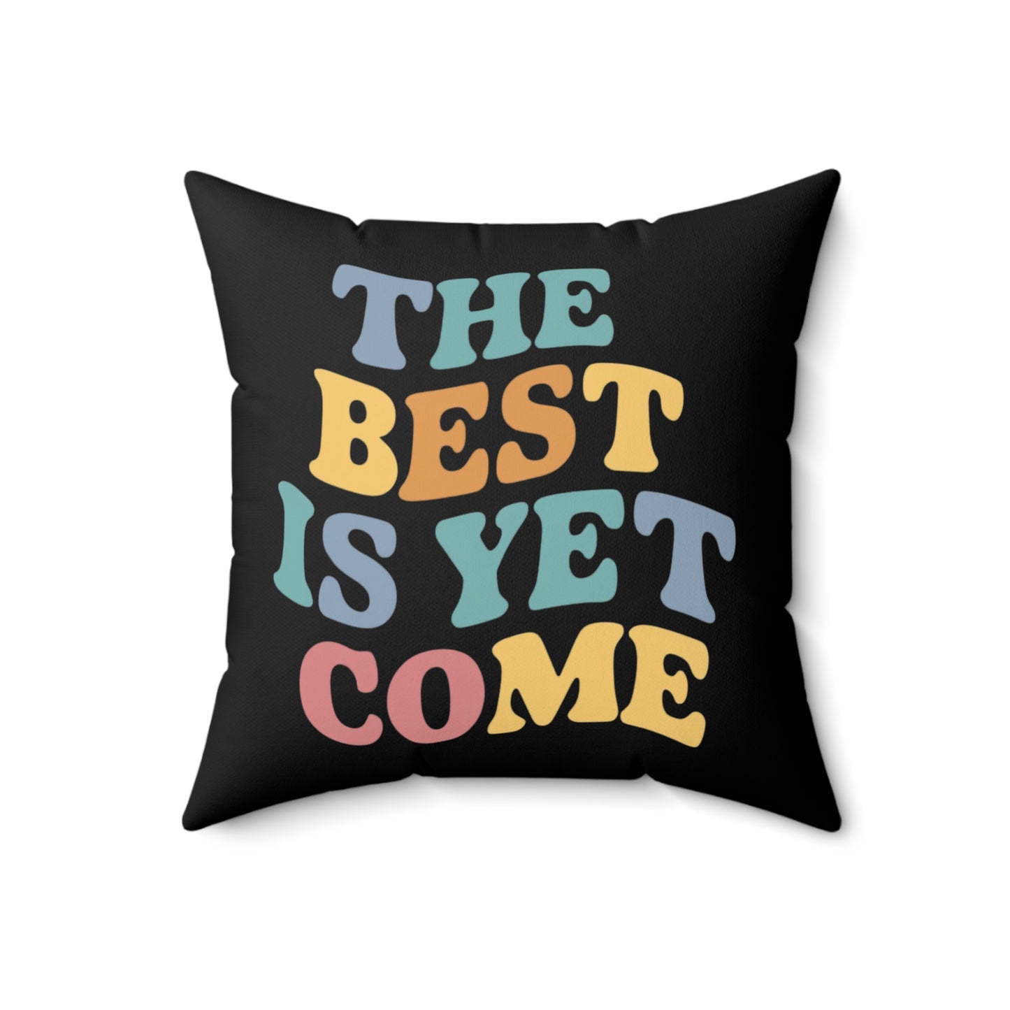 The Best  Spun Polyester Square Pillow